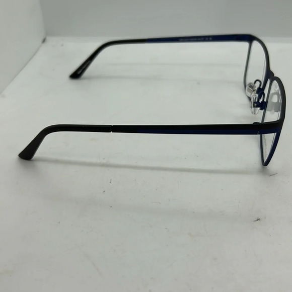 Prodesign 1452 Men’s Eyeglasses Frames Case RXable 6121 Bluish Black NWT - Picture 5 of 7